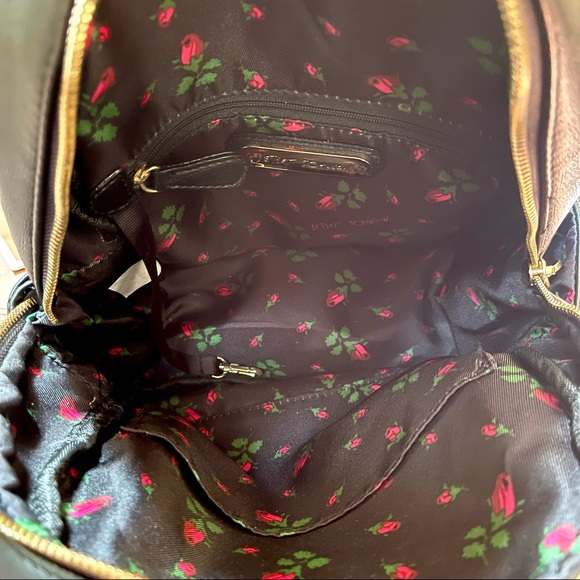 Betsey Johnson Heart Studded Backpack - Picture 4 of 10